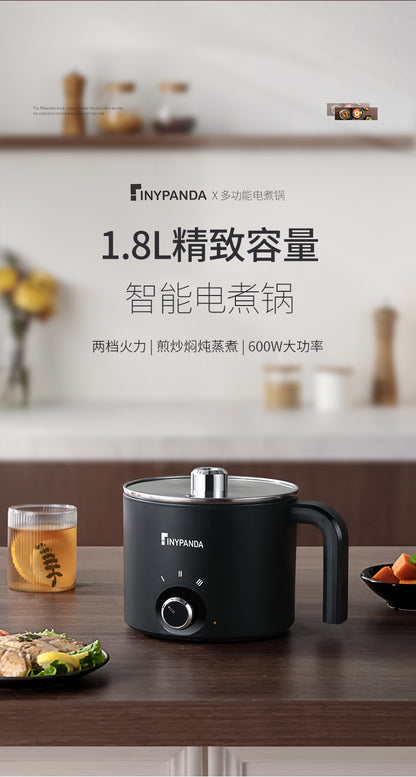 Electric Cooking Pot Dormitory Student Household Small Electric Pot All-In-One Pot Multi-Functional Mini 1-2 People Household Electric Hot Pot