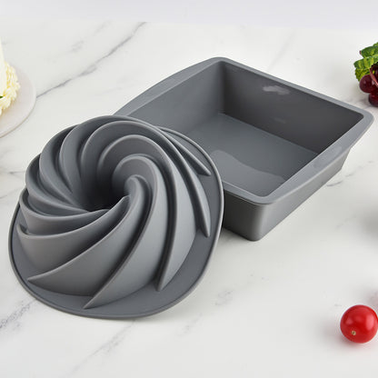 Food Grade Silicone Bread Chiffon Toast Mold Cake Pan Easy to Demould DIY Baking Silicone Cake Mold