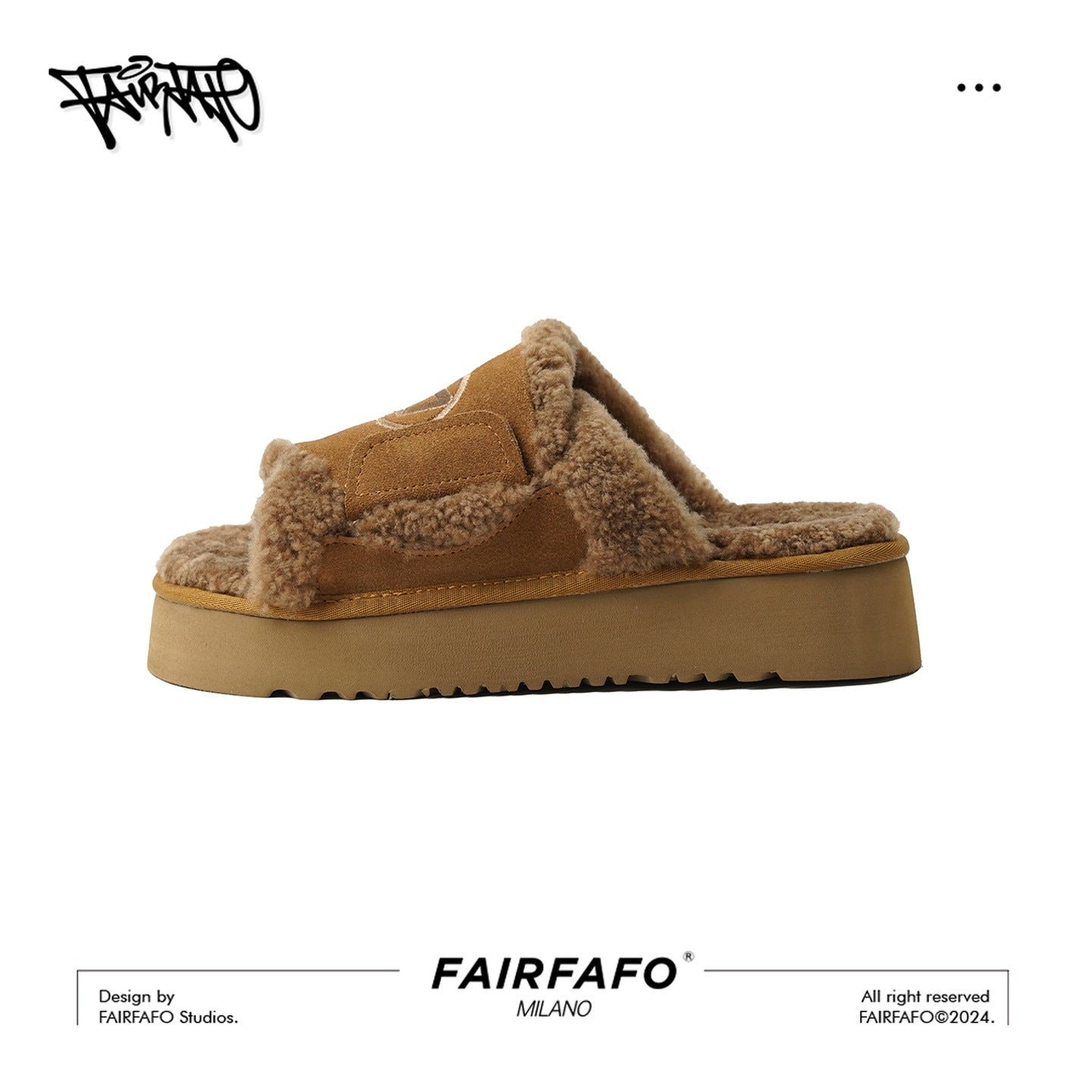 【Thick-Soled Fur Slippers】Wd24Xz663