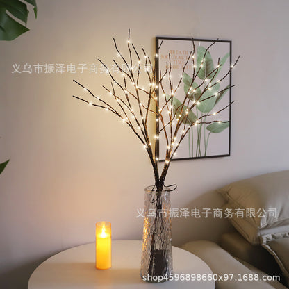 New 50LED branch modeling lamp simulation birch home party atmosphere decoration landscape luminous tree lamp