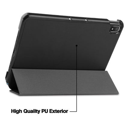 in stock Suitable for 2021 New Nokia T20 10.4 inch Tablet PC Protective Leather Case Three-fold Ultra-thin Case