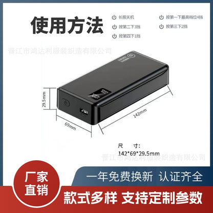 Cross-border Summer New Air Conditioning Clothing Hooded Tooling Short-sleeved Cooling Fan Clothing Outdoor Summer Prevention Work Clothes for Men