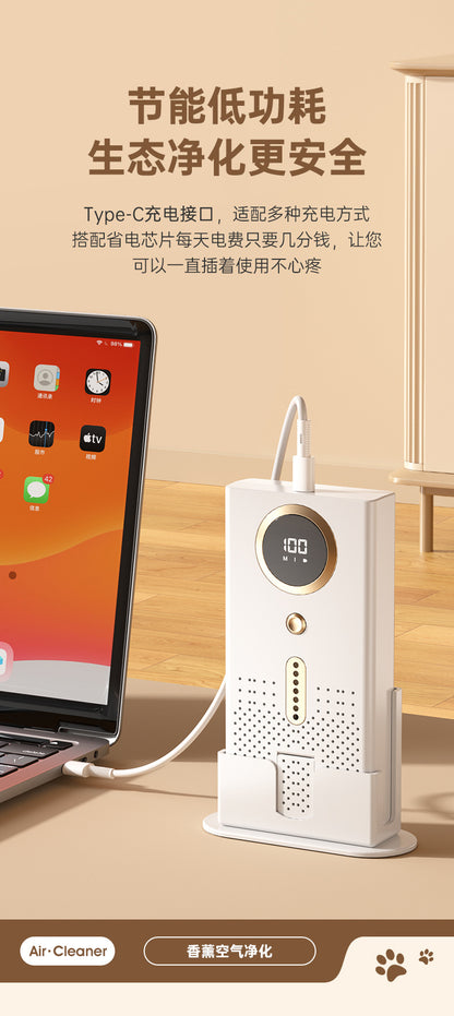 Cross-border Air Purifier Household Bedroom Deodorizer Refrigerator Fresh-keeping Car Toilet Aromatherapy Ozone Deodorizer