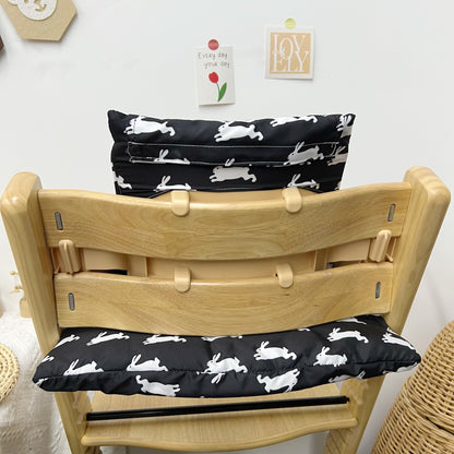 Ins Nordic Style Baby Dining Chair Children's Growth Chair Cushion Baby Dining Chair Cushion Waterproof and Urine-proof Sitting