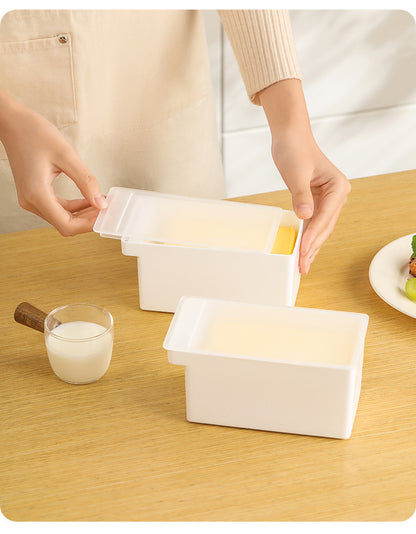 Butter cutting storage box refrigerator frozen cheese cheese slices Butter Cheese cutter packing preservation storage box