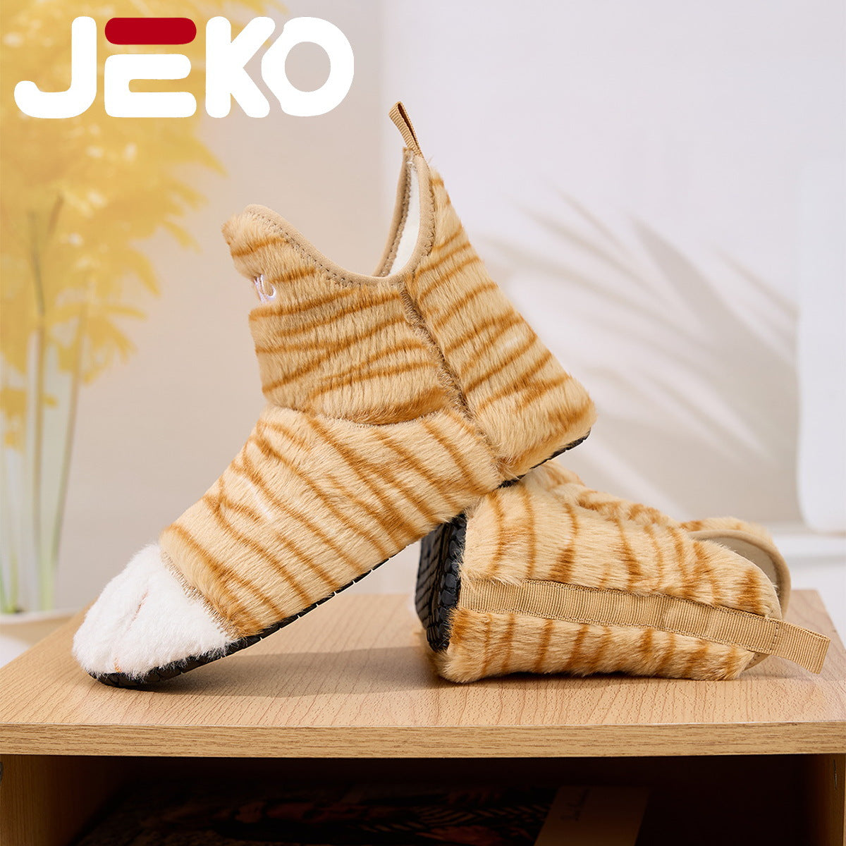 Cross-Border Autumn and Winter Yoga Shoes with Fleece Lining for Warmth, Indoor Shoes for Men and Women, Non-Slip, Silent, Slip-On, Closed-Toe, Soft Plush Cotton Shoes