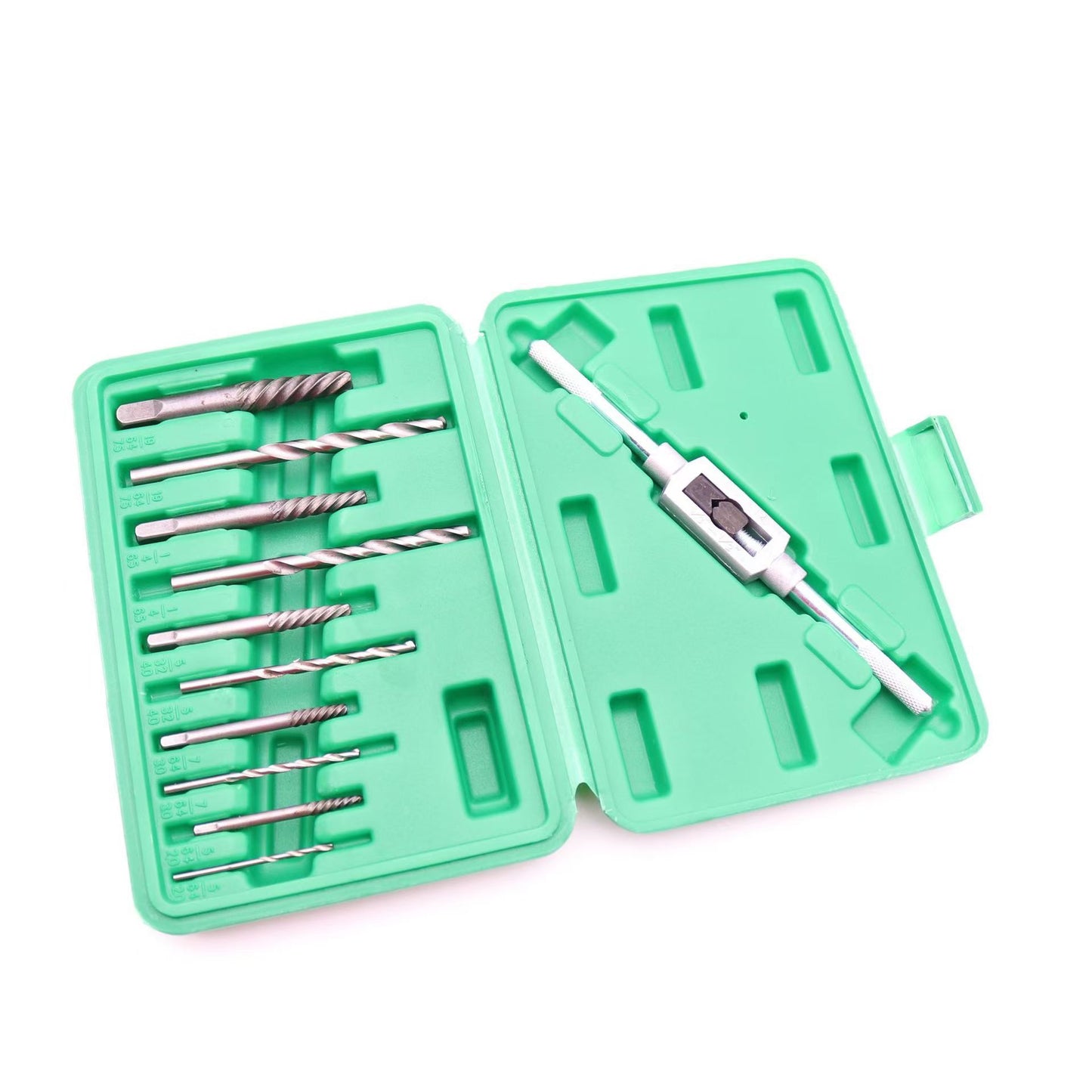 11-piece set of broken head screw extraction device to take out broken wire and broken tooth Rose artifact lower wire removal bolt screw thread withdrawal tool