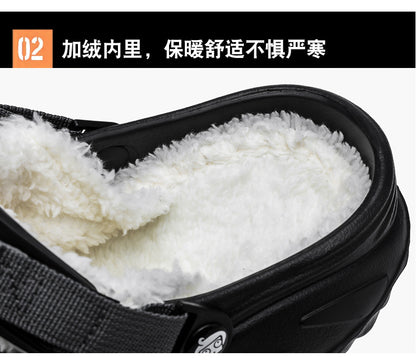 Cotton Slippers for Home, High-End Outer Wear, 2025 Winter New Cross-Border Cotton Shoes Manufacturer Wholesale Cotton Tow