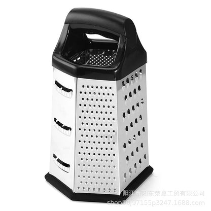 Kitchen Multifunctional Six-sided Melon Planer Household Vegetable Cutter Cheese Potato Planer