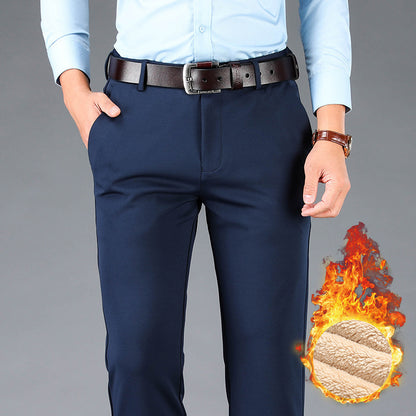 Wholesale Casual Pants Men's Western Pants Trousers Men's Thin Stretch Slim-Fit Pants Non-Ironing Business Dress Pants Trendy