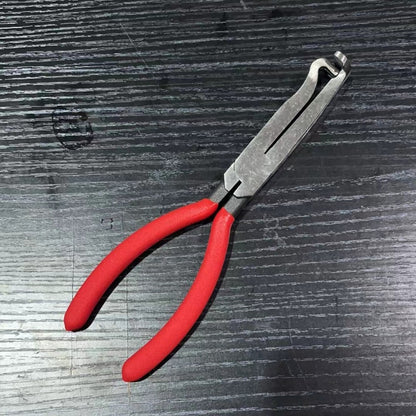 Red and black elbow 60 degree power-off pliers bolt pliers multi-purpose pliers car oil pipe separation harness pliers cross-border pliers