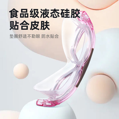 Large-Frame Swimming Goggles Liquid Silicone New Waterproof Diving Outdoor Sports Equipment Glasses Diving Goggles Wholesale