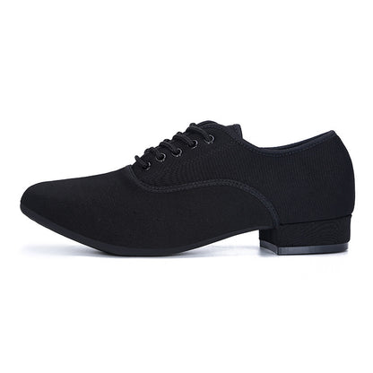 Oxford Cloth Latin Dance Shoes Men's Square Dance Shoes Adult Modern Dance Shoes Soft Bottom Social Dance Shoes Dance Shoes 2025