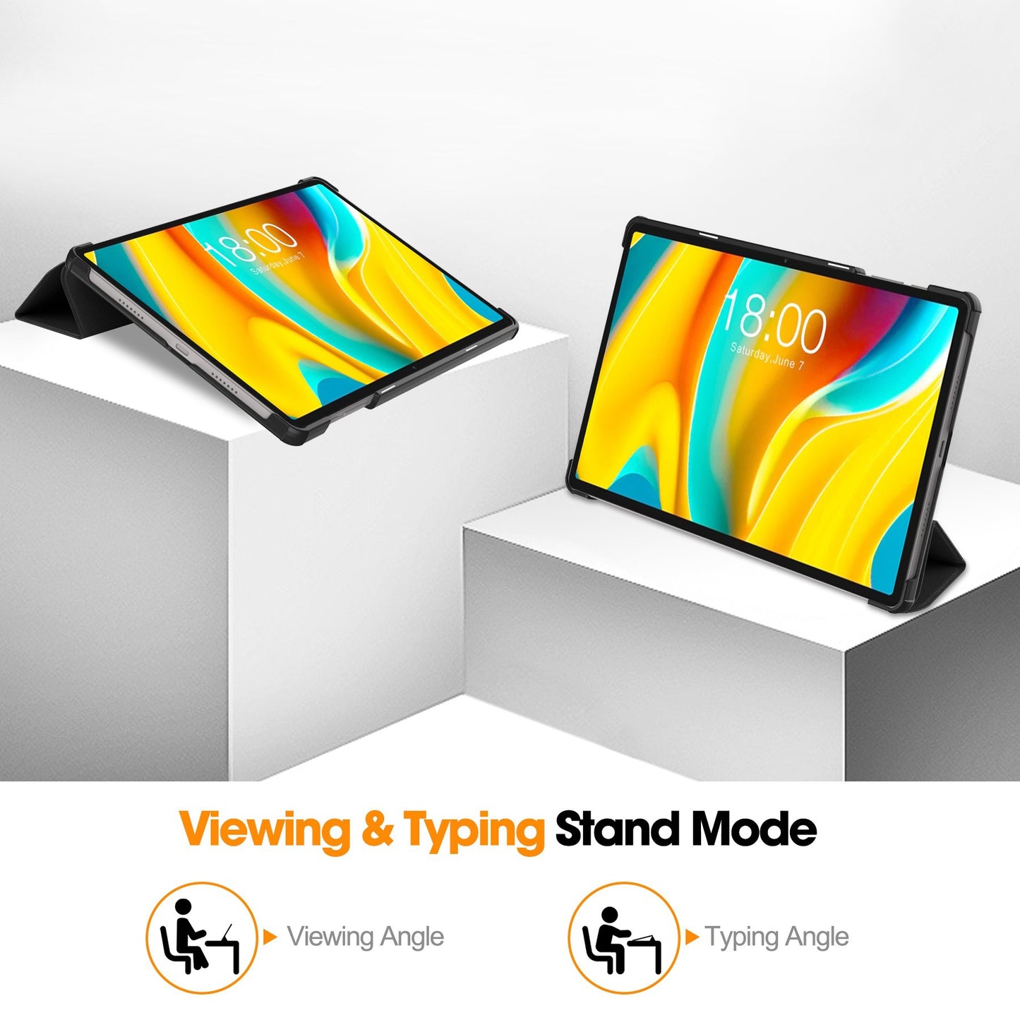 For Teclast T50 Pro Flat Panel Protective Case T50Pro Smart Magnetic Protective Leather Case