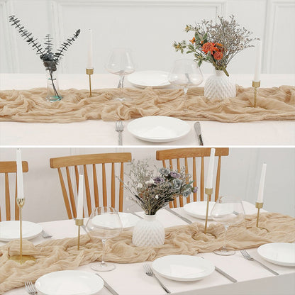 Cross-border foreign trade wholesale Bali yarn wrinkled table flag twist table flag tablecloth wedding party decoration wrinkled table flag