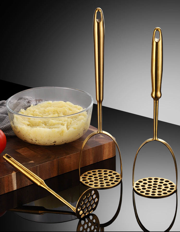 Stainless steel sweet potato masher household potato press kitchen tool manual multi-function masher potato press