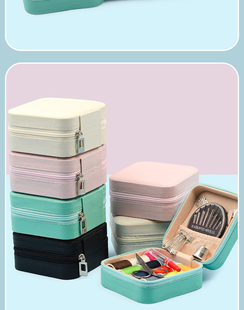 Sewing Box Household High-Quality Dormitory Sewing and Mending Sewing Kit Portable Wedding Sewing Kit Practical Sewing Thread Box