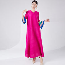 Miyake Hot Selling Dress Commuting Women's Summer Design Niche Drape Temperament Fashionable Elegant Tassel Midi Skirt