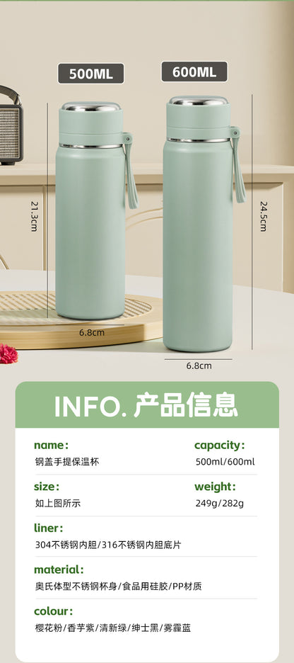 Stainless Steel Mini Thermos Cup Wholesale High-Value Vacuum Bullet-Shaped Portable Pocket Thermos Water Bottle Custom-Made