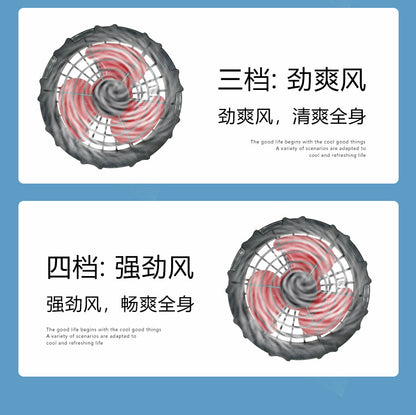 New Fan Sun Protection Clothing, Heatstroke Prevention Outdoor Work Clothes, Refrigeration Fishing Clothing for Men and Women with Fans to Cool down