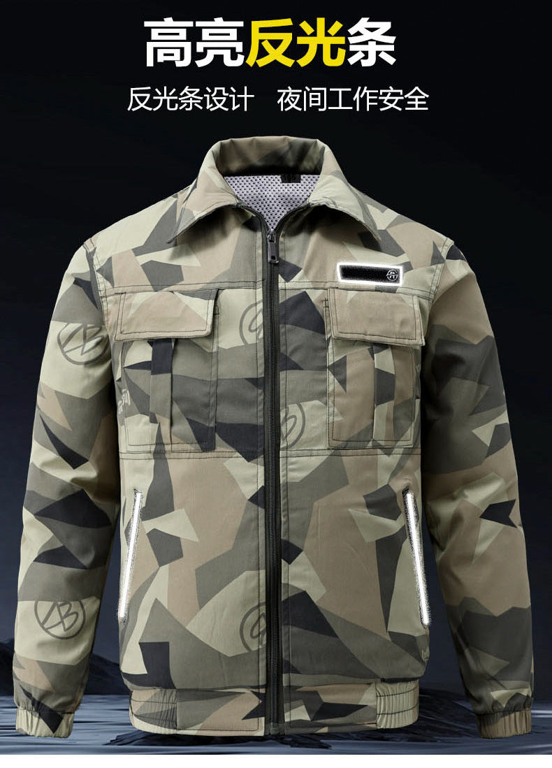 Summer Cooling Air-Conditioned Clothing for Men, Refrigeration Clothing with Fan, Welding Site Heatstroke Prevention Labor Protection Work Clothes
