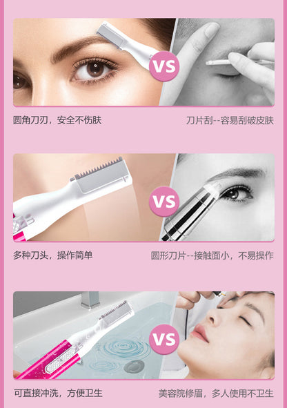 Electric eyebrow trimmer wholesale usb rechargeable eyebrow trimmer electric shaver eyebrow shaver ladies electric eyebrow trimmer