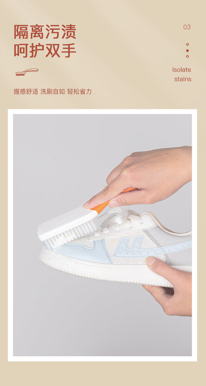 ✅ Shoe Brush, Household Laundry Brush, Soft-Bristled Shoe Brush, Shoe Washing Brush, Long-Handled Clothes