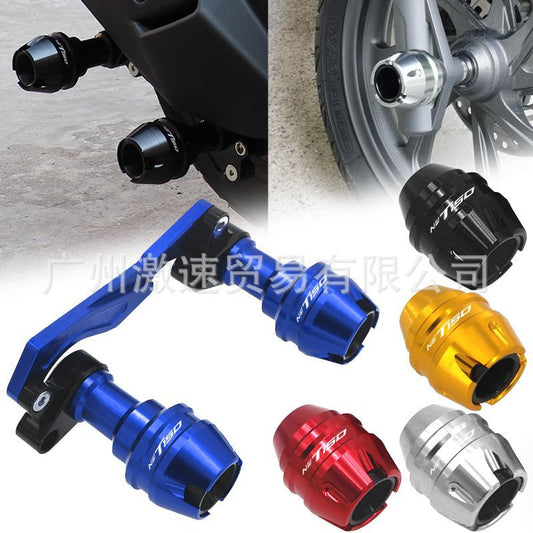 Suitable for Wuyang Honda Nwt150 Modified Accessories Exhaust Anti-Fall Stick Front Wheel Front Fork Cup Protection Anti-Fall Ball