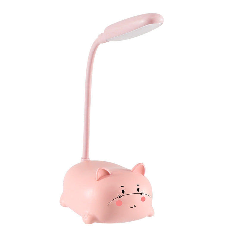 Factory direct creative cute girl heart mini small table lamp led bedroom bedroom bedside eye protection night light
