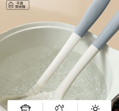 Food Grade Silicone Shovel Non-Stick Special Sticker High Temperature Resistant Silicone Shovel Protecting Pot Household Cooking Shovel Soup Spoon