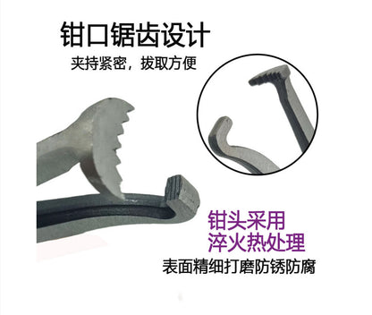 Cross-border professional power-off clamp suit multi-function beam bolt clamp automobile line separator disassembly tool combination