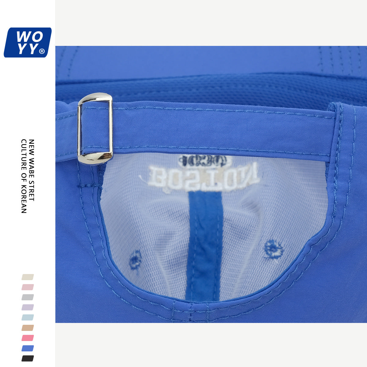 Boston Quick-Dry Baseball Hat Summer Super Fire Outdoor Sun Hat Korean Ins Soft Top Breathable Cap
