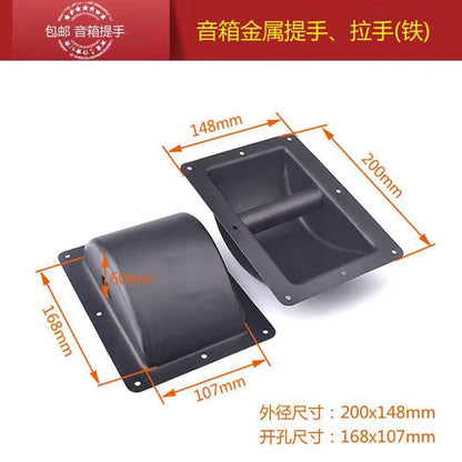 Stage Speaker Iron Handle Audio Metal Handle DIY Accessories Iron Handle Handle Large Box Side Metal Buckle
