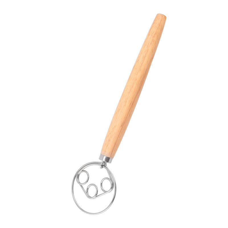 Factory supply in stock noodle stick flour mixer 430 stainless steel coil egg beater dough mixer