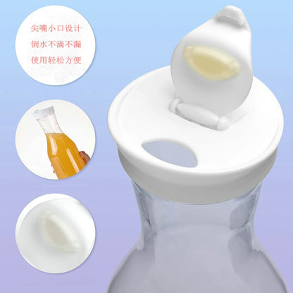 1500ml Juice Bottle, Milk Bottle, 50 oz Sealed Lid Cold Water Bottle, Plastic Jug, Beverage Bottle, Coffee Cold Brew Pot