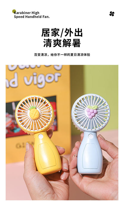 New cross-border foreign trade handheld fan portable summer usb fan dormitory desktop mini fan