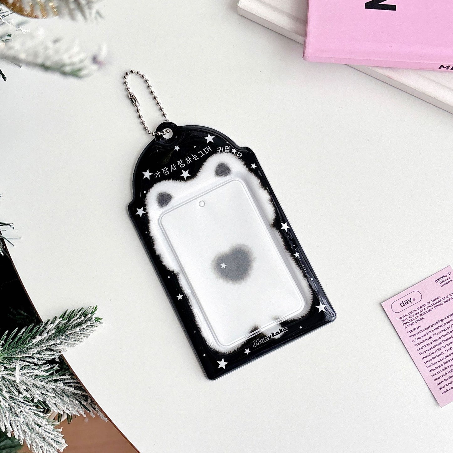 Original Blurry Animal 3inch Card Holder Pvc Card Holder Star Chasing Small Card Random Card Storage Card Bag Card Holder Protective Cover
