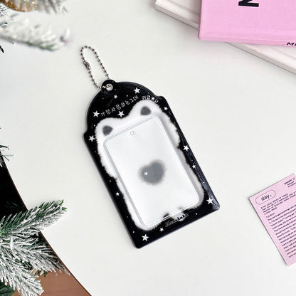 Original Blurry Animal 3inch Card Holder Pvc Card Holder Star Chasing Small Card Random Card Storage Card Bag Card Holder Protective Cover