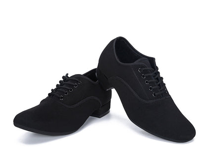 Oxford Cloth Latin Dance Shoes Men's Square Dance Shoes Adult Modern Dance Shoes Soft Bottom Social Dance Shoes Dance Shoes 2025