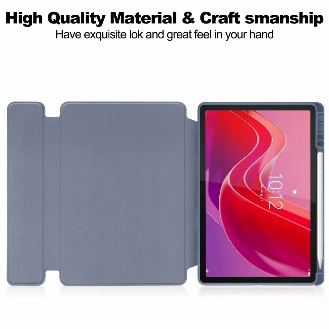 For small new pad2024 11 inch Bluetooth keyboard leather case Lenovo Tab M11 acrylic case with pen slot