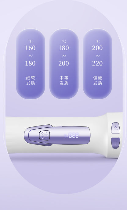 Full-automatic double card slot curling irons artifact lazy people do not hurt their hair electric rotating big wave dormitory lasting shaping