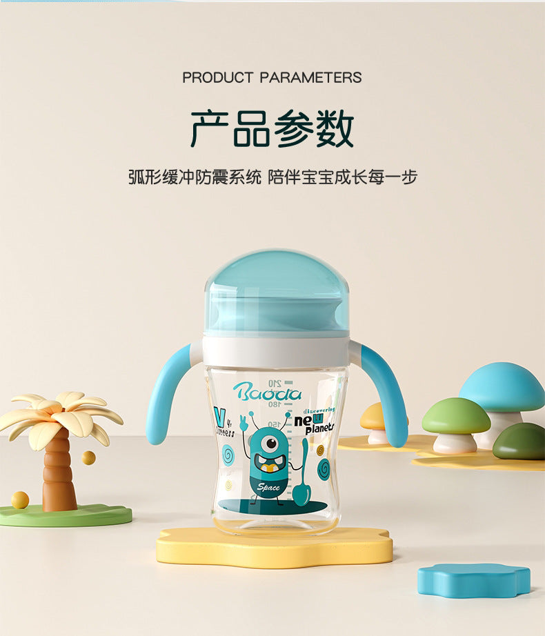 Baby music source factory wholesale custom sip cup baby sip drinking cup children's cup lip control learning cup
