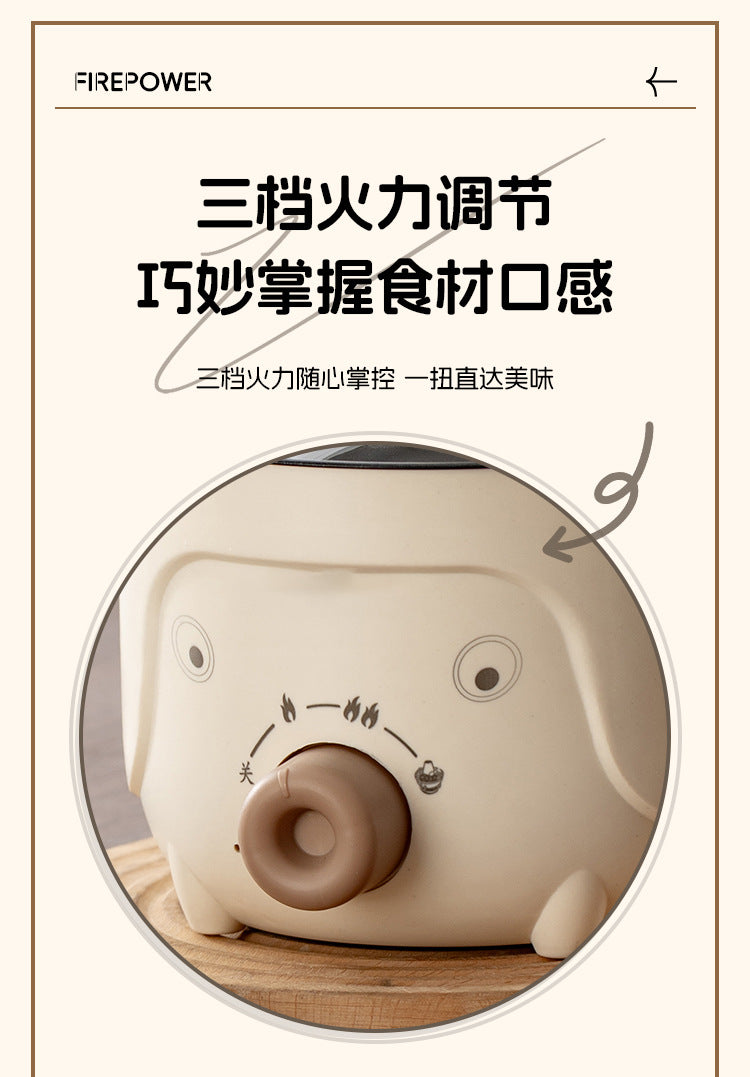 Electric Cooking Pot, Multifunctional Dormitory Small Electric Pot, Electric Hot Pot, Non-Stick Electric Steaming Pot, Noodle Cooking Pot, Electric Hot Pot, European and British Regulations