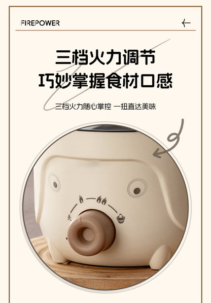 Electric Cooking Pot, Multifunctional Dormitory Small Electric Pot, Electric Hot Pot, Non-Stick Electric Steaming Pot, Noodle Cooking Pot, Electric Hot Pot, European and British Regulations