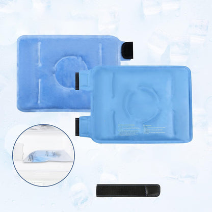 Gel Cold Compress Knee Ice Pack Hot and Cold Compress Universal Nylon Adjustable Strap Protective Gear Leg Knee Pad Hot and Cold Bag
