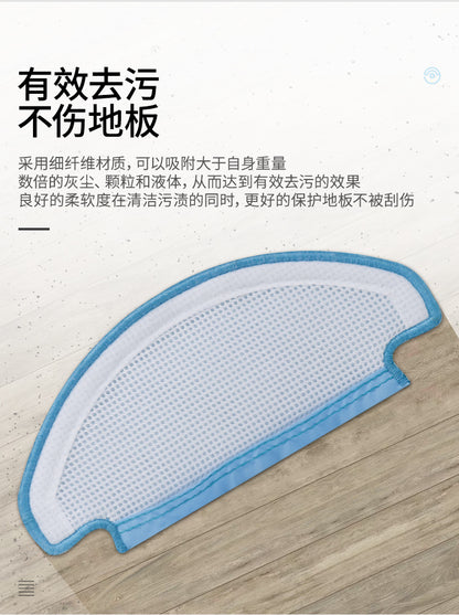 SuiTable for Ecovacs Sweeping RoboT Accessories T9 Side Brush FilTer Rag Roller Brush BrackeT DusT Box STrong Mop WaTer Tank