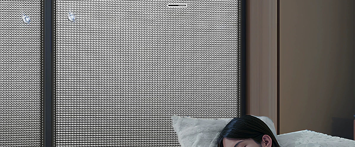 Curtains, Sun Protection and Heat Insulation Curtains, Bedroom Sunshade Cloth, Balcony Glass Sun Room Window Sunshade Artifact, Blackout Curtain