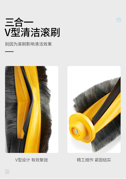 SuiTable for Ecovacs Sweeping RoboT Accessories T9 Side Brush FilTer Rag Roller Brush BrackeT DusT Box STrong Mop WaTer Tank