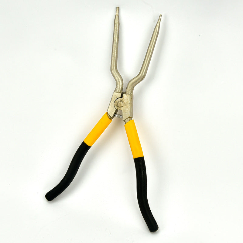 11 inch circlip pliers with plastic red handle straight elbow hardware tool pliers Samsung LG washing machine removal tool