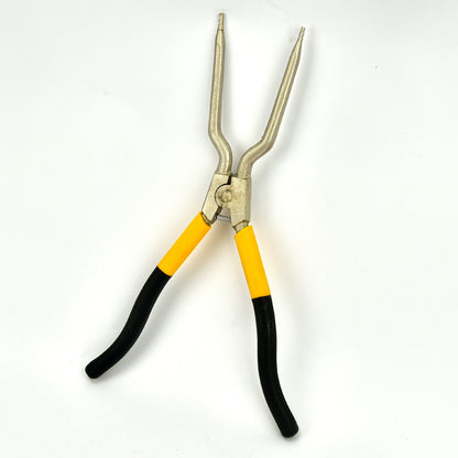 11 inch circlip pliers with plastic red handle straight elbow hardware tool pliers Samsung LG washing machine removal tool